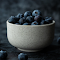 Full Bowl of Blueberries logo