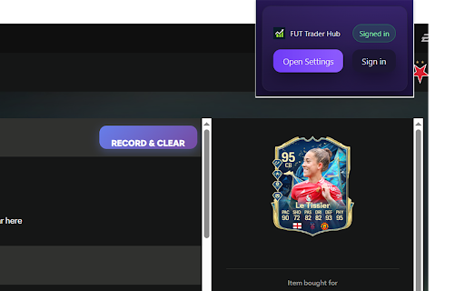 FUT Trader Hub screenshot 1