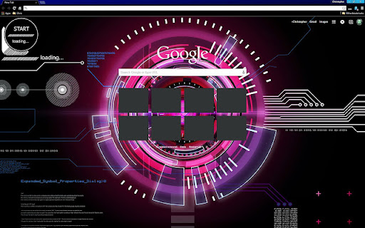 Futuristic Theme screenshot 1