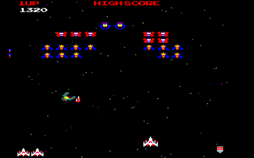 Galaga Unblocked screenshot 1