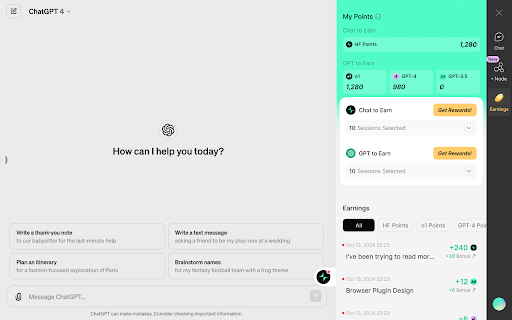 Gata: All-in-One AI Platform with Passive Rewards screenshot 1