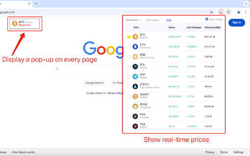 Gate.IO Tracker screenshot 1
