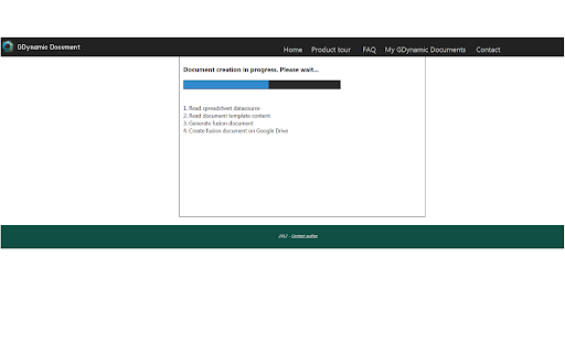 GDynamic Document screenshot 1