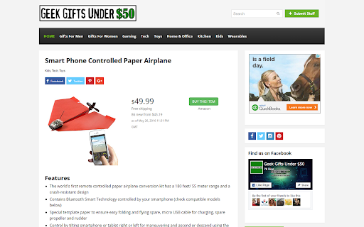 Geek Gifts Under $50 screenshot 1