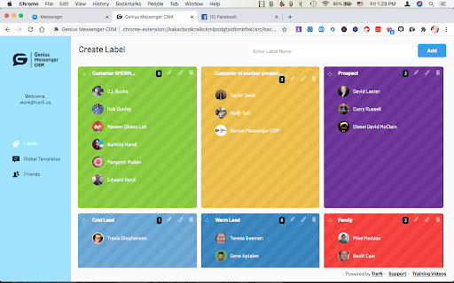 Genius Messenger CRM screenshot 1