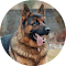 German Shepherd Wallpaper logo