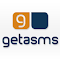 Getasms send SMS through our SMS gateway logo