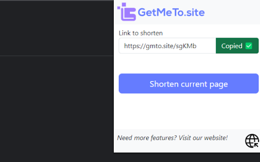 GetMeTo.site screenshot 1