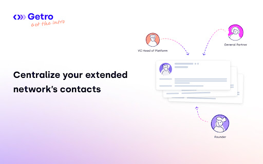 Getro: Contact Sync & Network Management screenshot 1