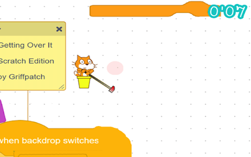 Getting Over It Unblocked screenshot 1