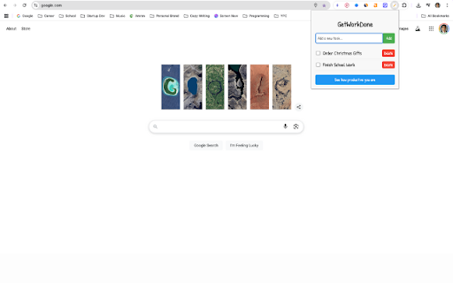 GetWorkDone - Minimalist Todo List screenshot 1