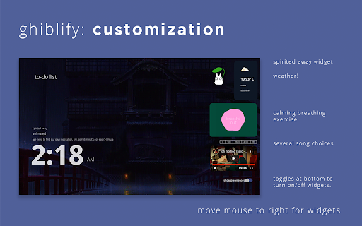 ghiblify - new tab screenshot 1
