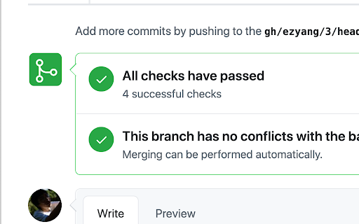 ghstack extension screenshot 1