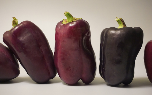 Giant purple peppers screenshot 1