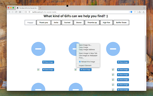 GIF Blocker screenshot 1