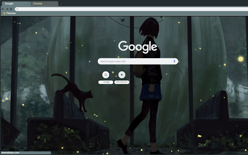 Girl and Black Cat screenshot 1