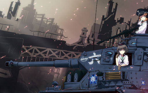 Girls und panzer 07 - 1600x900 screenshot 1