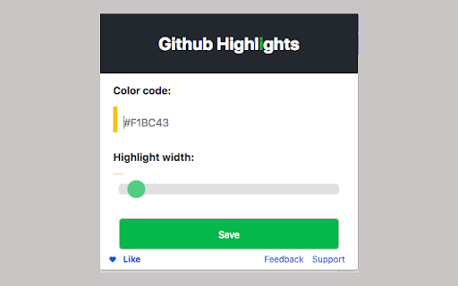 Github Highlights screenshot 1