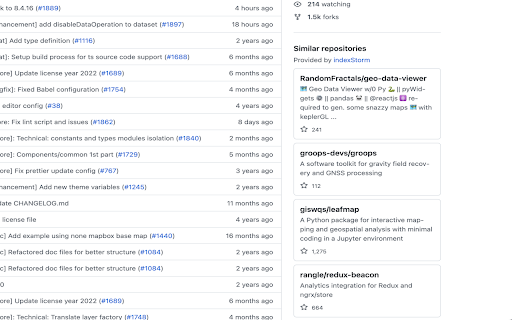 GitHub Recommender screenshot 1