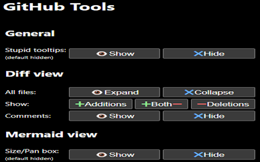 GitHub Tools screenshot 1
