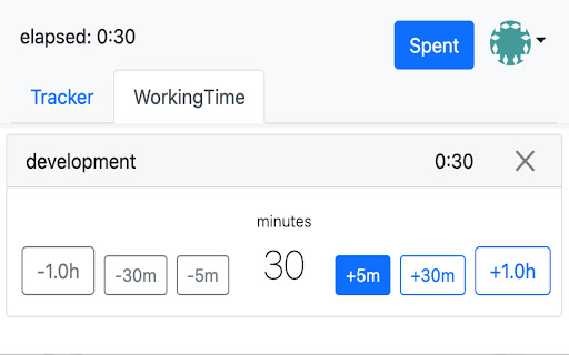 GitLab Time Tracker screenshot 1