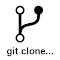 GL Git Clone logo