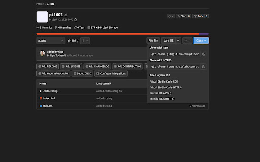GL Git Clone screenshot 1