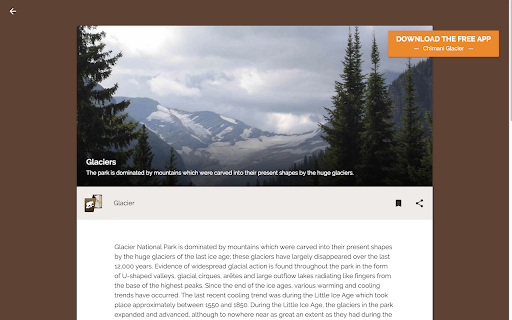 Glacier National Park: Chimani screenshot 1