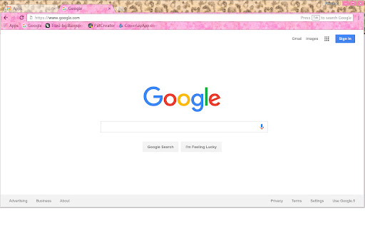 Glamour Pink Theme screenshot 1