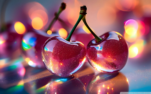 Glowing Cherries screenshot 1