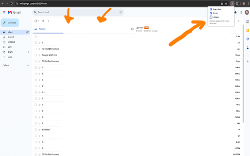 Gmail Focus Mode screenshot 1