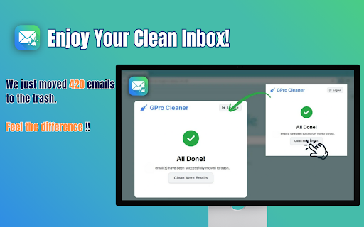 Gmail Pro Cleaner screenshot 1