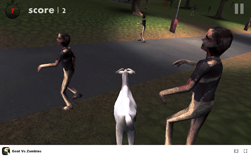 Goat Vs Zombies - Animal &  Simulation & Zombie Game screenshot 1