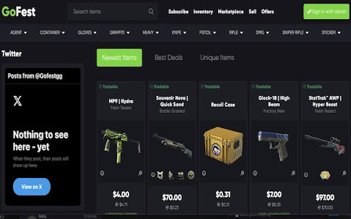GoFest P2P Extension screenshot 1