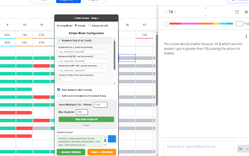 GoFormative Dynamic Auto Scorer screenshot 1