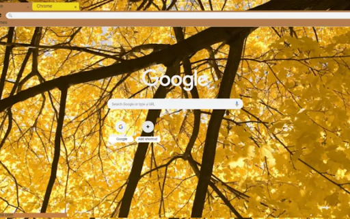 Golden autumn screenshot 1