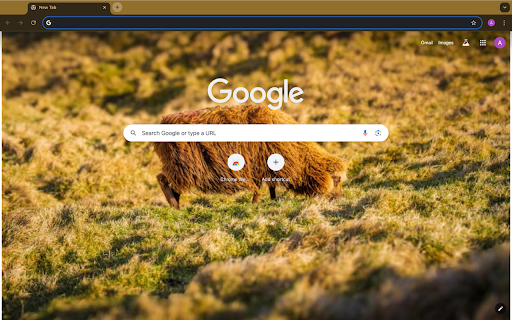 Golden goat and grassland screenshot 1