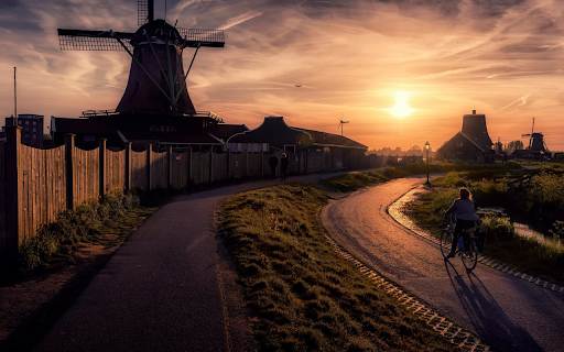 Golden Hour at the Windmill screenshot 1