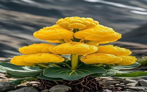 golden lotus wallpaper screenshot 1