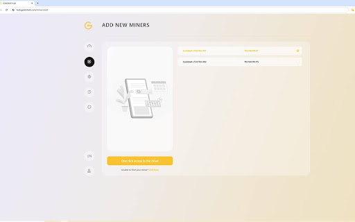 Goldshell Miner Find screenshot 1