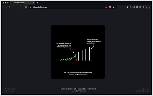 GoLimitless Daily screenshot 1