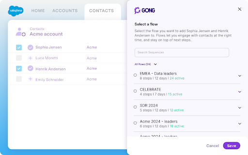 Gong Anywhere screenshot 1