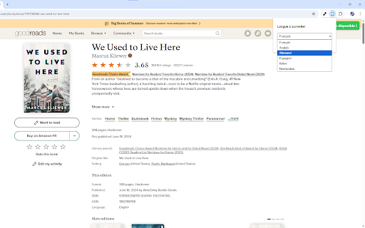 Goodreads Edition Finder screenshot 1