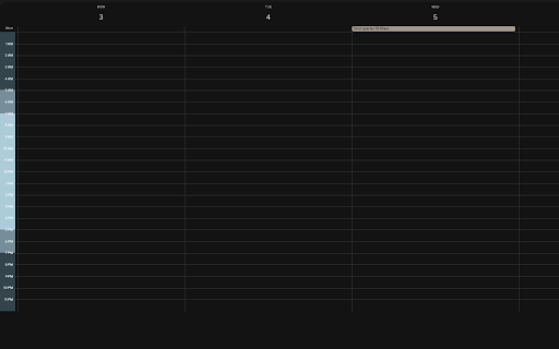 google-calendar-daylight screenshot 1