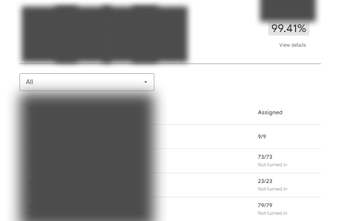 Google classroom Grade Changer screenshot 1