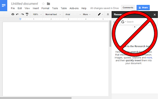 Google Docs Exam Environment screenshot 1