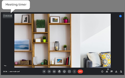 Google Meet Timer screenshot 1