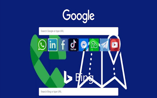 Google Voice for PC version - New Tab BG screenshot 1