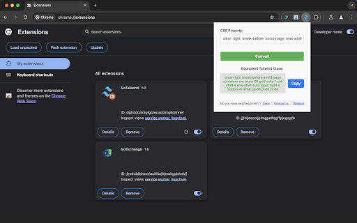 GoTailwind screenshot 1