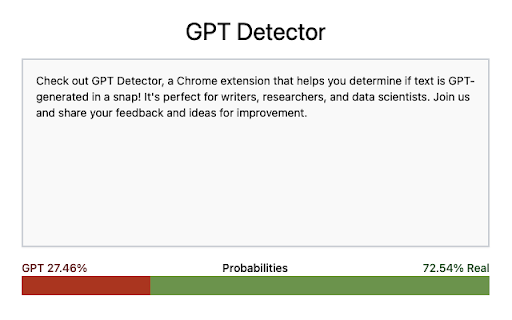GPT Detector by AE Studio screenshot 1